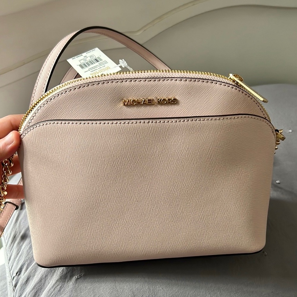 Pink MK crossbody purse